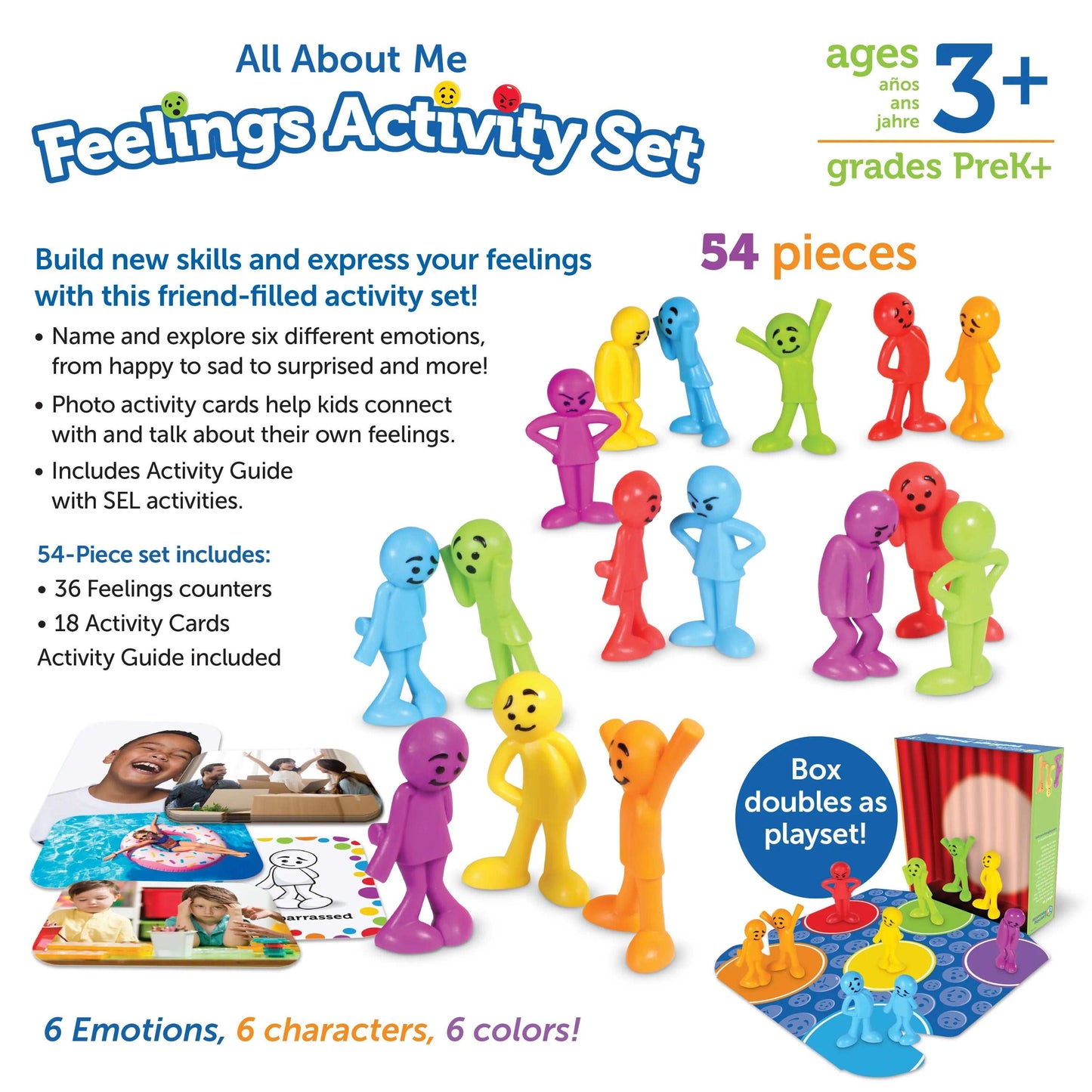 All About Me Feelings Activity Set - WaWeen Toys