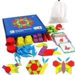 Creative Pattern Blocks Puzzle - WaWeen Toys