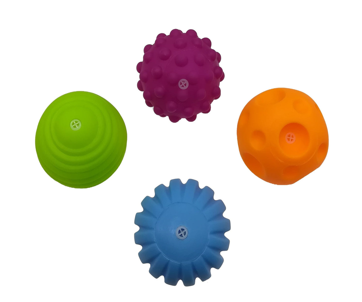 Baby's Sensory Tactile Massage Ball Fitness Ball Thick Explosion Mystery Ball - WaWeen Toys